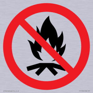 Prohibition: No campfire